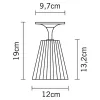Fabbian Светильник потолочный 