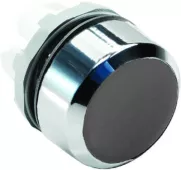 Кнопка MP1-20B черная (только корпус) без подсветки без фиксации
