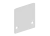 Боковая заглушка для профиля L18506 Цвет:Белый. RAL9003