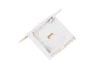 Боковая заглушка для профиля L18501.Цвет:Белый. RAL9003