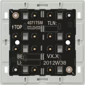 KNX кнопочный модуль с интегрированным шинным сопряжением, стандарт, 1-4 группы 4071TSM Jung