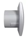 Вентилятор осевой вытяжной с обратным клапаном D 100, декоративный  AURA 4C gray metal DICITI