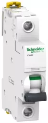 Автоматический выключатель Schneider Electric Acti9 iC60N, 1 полюс, 6A, тип B, 6kA