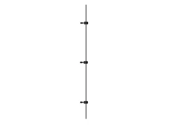 Donolux Magnet Modular System «CODE 1.2», L2000*H135 мм. Основание для DL20223L2000 Base Black, черный, без блока питания.