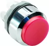 Abb COS  Кнопка MP3-20R красная выступающая (только корпус) без подсветки без фиксации