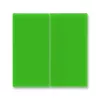 ABB Levit зелёный Сменная панель на клавиши для выключателя 2-х клавишного