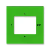 ABB Levit зелёный Накладка для таймера с малой выдержкой времени и комнатного датчика CO₂