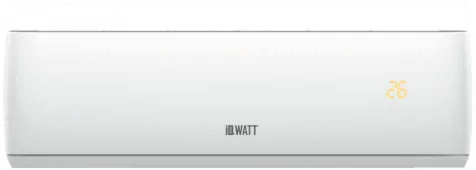 Кондиционер настенный IQWATT, нагрев 2,8 кВт, охлаждение 2,7 кВт, до 27 кв.м., управление Wi-Fi