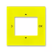 ABB Levit жёлтый Накладка для таймера с малой выдержкой времени и комнатного датчика CO₂