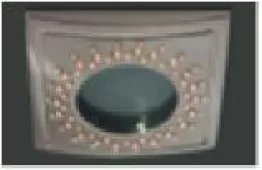 Точечный светильник DONOLUX SN1516-NM/lt.peach, 66 крист.