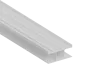 Накладной двусторонний алюминиевый профиль, 42,3х90х2000. Цвет: Белый, RAL9003