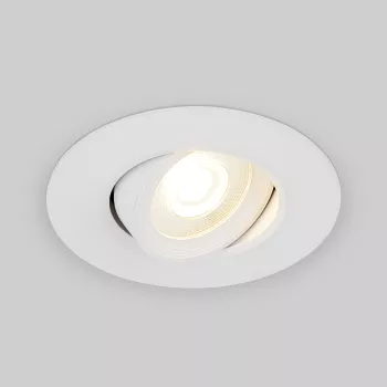 Elstandard Встраиваемый точечный светодиодный светильник 9914 LED 6W WH белый