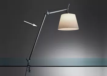 Artemide Decorative арматура для настольной лампы Tolomeo Mega LED, 31W 3000K 1500lm, 910х1130х2020мм, алюминий, диммируемый
