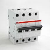 Автоматический выключатель Abb SH200, 4 полюса, 20А, тип C, 6kA