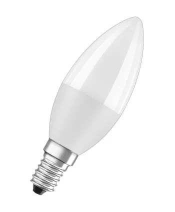 Лампа светодиодная LED Value B75 3000К 10Вт свеча матовая E14 230В Osram 4058075579125