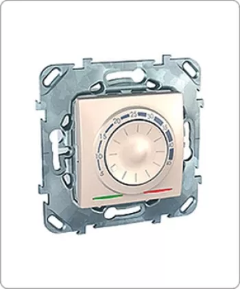 Терморегулятор для тёплого пола Schneider Electric Unica, бежевый