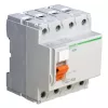 Устройство защитного отключения (УЗО) Schneider Electric Domovoy, 4 полюса, 63A, 30 mA, тип AC, электро-механическое, ширина 4 DIN-модуля