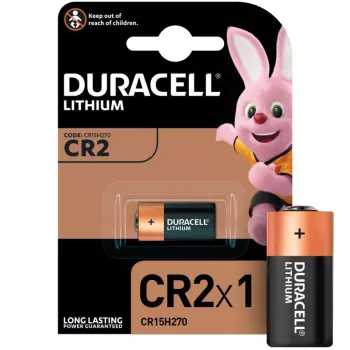 Duracell Батарейка литиевая CR2 Basic 3v (блистер 1 шт.)