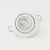Nobile Светильник встраиваемый поворотный C3840.10, Ø55-70mm 20°, GU4, 1х35W, цвет белый