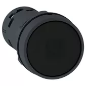 Кнопка с пружинным возвратом черная 1НО, серия XB7