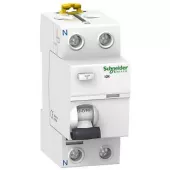 Устройство защитного отключения (УЗО) Schneider Electric Acti9 iID K, 2 полюса, 40A, 30 mA, тип AC, электро-механическое, ширина 2 DIN-модуля