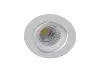 Donolux LED Basis cветильник, встраиваемый,12Вт,3000К, 928Лм, 38〫,D100H87mm, IP45, корпус белый+исто (фото 1)