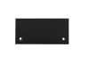 Боковая заглушка для профиля L18511 Цвет:Черный. RAL9005