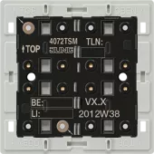 KNX кнопочный модуль с интегрированным шинным сопряжением, стандарт, 1-4 группы 4072TSM Jung