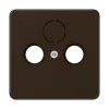 Крышка для SAT-TV-розетки; коричневая CD561SATBR Jung