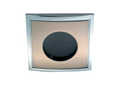 Donolux светильник встраиваемый, неповор квадрат,MR16,82х82, max 50w GU5,3, IP65, литье,сатин.никель