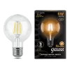 Лампа Gauss Black Filament G95 6W 630lm 2700К Е27 LED 220V (фото 1)