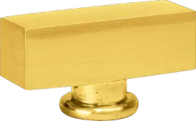 FEDE Поворотная ручка квадратного типа, цвет bright gold (ПОДХОДИТ К MARCO)
