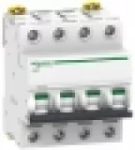 Автоматический выключатель Schneider Electric Acti9 iC60N, 4 полюса, 16A, тип B, 6kA