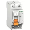 Устройство защитного отключения (УЗО) Schneider Electric Domovoy, 2 полюса, 63A, 30 mA, тип AC, электро-механическое, ширина 2 DIN-модуля