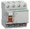 Устройство защитного отключения (УЗО) Schneider Electric Domovoy, 4 полюса, 63A, 300 mA, тип AC, электро-механическое, ширина 4 DIN-модуля