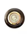 Nobile Светильник встраиваемый поворотный C3840.04, Ø55-70mm 20°, GU4, 1х35W, цвет черн.хром/золото