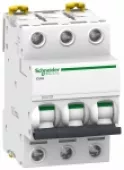 Автоматический выключатель Schneider Electric Acti9 iC60N, 3 полюса, 16A, тип B, 6kA
