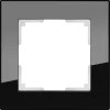 Werkel Favorit черный Рамка на 1 пост, стекло. W0011108