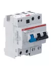 Автоматический выключатель дифференциального тока (АВДТ) ABB DS202, 10A, 30mA, тип AC, кривая отключения B, 2 полюса, 6kA, электро-механического типа, ширина 4 модуля DIN