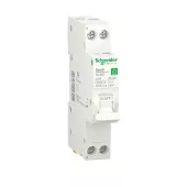 Автоматический выключатель дифференциального тока (АВДТ) Schneider Electric Resi9, 16A, 30mA, тип AC, кривая отключения C, 2 полюса, 6kA, электро-механического типа, ширина 1 модуль DIN